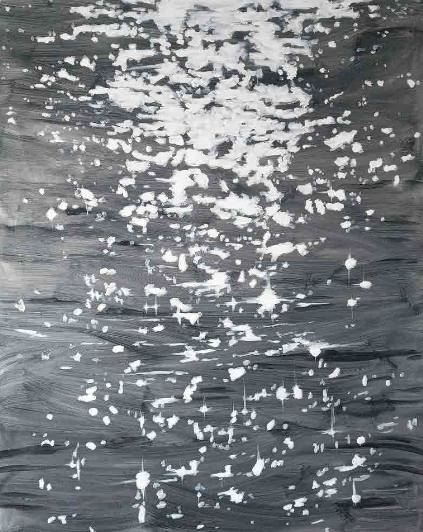 Silver Shine — oil on canvas, 90 x 100cm