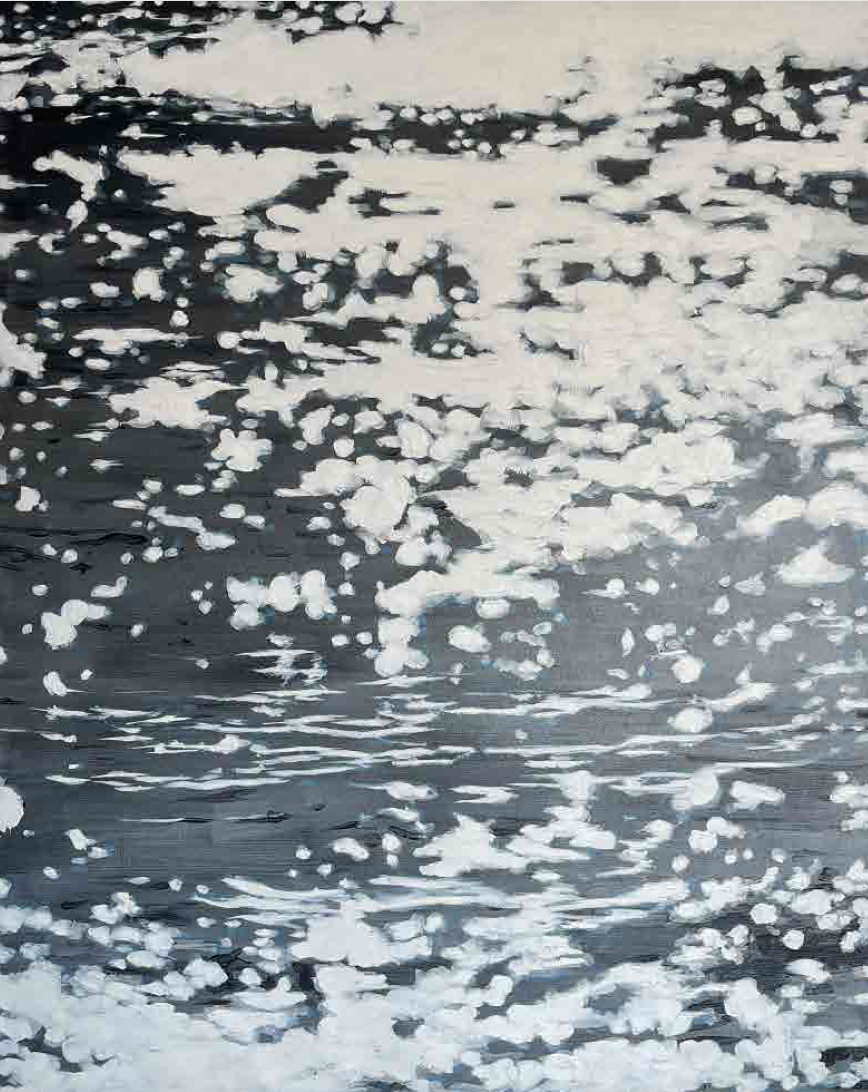 Reflection — oil on canvas, 90 x 100cm